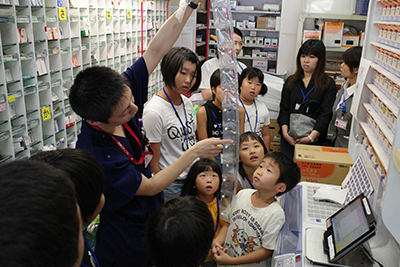 金上病院夏休み「こども参観」